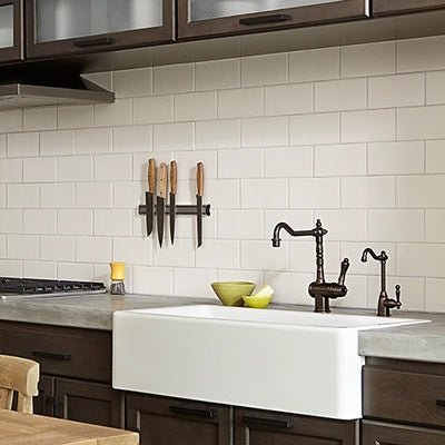 In-Stock Mission Plain 4&quot;x8&quot; Cement Tile