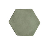 6" Hexagon Rustic Cement Tile - Avente Tile
