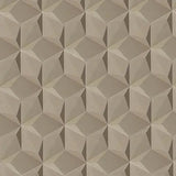 Acclivity 3D Pinwheel Sand 8" Hexagon Relief Cement Tile Rug