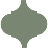 Mission Arabesque Malaga Green 8"x8" Cement Tile