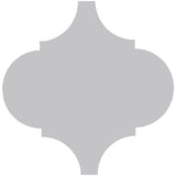 Arabesque Malaga Gris Mexico 8" Encaustic Cement Tile