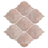 Arabesque Malaga Rosa Whitewash Cement Tile