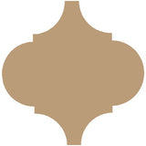 Mission Arabesque Malaga Sand 10"x10" Cement Tile