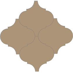 Arabesque Malaga Sandstone 8" Encaustic Cement Tile Grouping