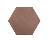 Arabesque 8" Inch Hexagon - Sangria