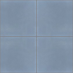 Mission French Blue 6"x6" Encaustic Cement Tile