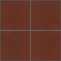 Mission Red Brick 6"x6" Encaustic Cement Tile
