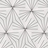 Avente Mission Bakery White 8 inch Hexagon Cement Tile Rug Small