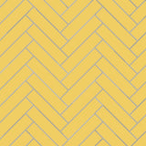 Avente Mission Crema 2"x8" Cement Tile Herringbone Rug