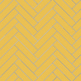 Avente Mission Gold 2"x8" Cement Tile Brick Herringbone Rug