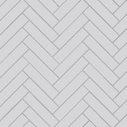 Avente Mission Gray 2"x8" Cement Tile Herringbone Rug