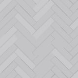 Avente Mission Gris Mexico 2"x8" Cement Tile Brick Herringbone Rug