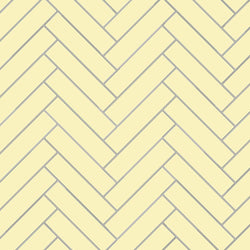Avente Mission Jaune Clair 2"x8" Cement Tile Herringbone Rug