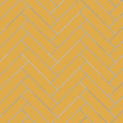 Avente Mission Jaune Fonce 2"x8" Cement Tile Herringbone Rug