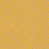 Avente Mission Jaune Fonce 2"x8" Cement Tile Herringbone Rug