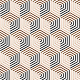 Mission Ripples 01 8" Hexagon Encaustic Cement Tile Rug Detail