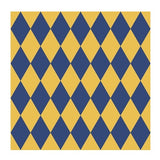 Avente Mission Weathley Blue and Gold 4"x8" Diamond Harlequin Rug