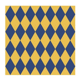 Avente Mission Weathley Blue and Gold 4"x8" Diamond Harlequin Rug