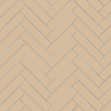 Avente Mission Melon 2"x8" Cement Tile Herringbone Rug