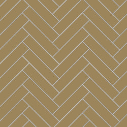 Avente Mission Mocha 2"x8" Cement Tile Herringbone Rug