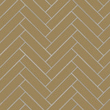 Avente Mission Mocha 2"x8" Cement Tile Herringbone Rug