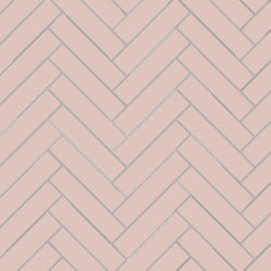 Avente Mission Rosa 2"x8" Cement Tile Herringbone Rug