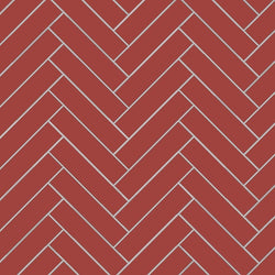 Avente Mission Rouge 2"x8" Cement Tile Herringbone Rug
