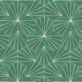 Mission Bakery Hexagonal Encaustic Cement Tile 8"x9" Optional Layout - Dark Green (Vert Fonce) and White