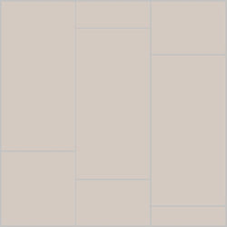 Mission 6"x12" Cafe Encaustic Cement Tile Running Bong Rug