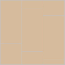 Mission 6"x12" Melon Encaustic Cement Tile Running Bong Rug