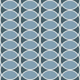 Mission Adrianna Blue 6"x6" Encaustic Cement Tile Rug
