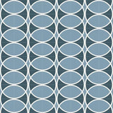 Mission Adrianna Blue 6"x6" Encaustic Cement Tile Rug