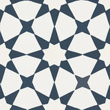 Mission Anza Navy 8"x8" Encaustic Cement Tile