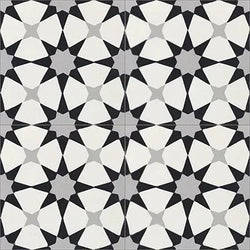 Mission Anza Oxford 6"x6" Encaustic Cement Tile Quarter Design