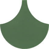 Mission Arabesque Verde Canada 8" Fish Scale Encaustic Cement Tile