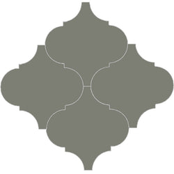 Mission Arabesque Malaga Green Forest 8"x8" Cement Tile Grouping