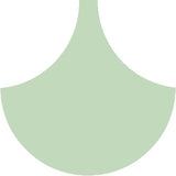 Mission Arabesque Vert Claire 8" Fish Scale Encaustic Cement Tile