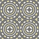 Mission Bolero #1 8"x8" Encaustic Cement Tile Quarter Design