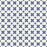 Mission Cadiz Blue 6"x6" Encaustic Cement Tile Rug