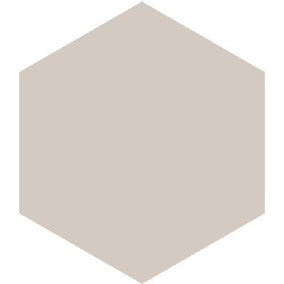 Mission Cafe 8" Hexagon Encaustic Cement Tile