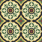 Mission Casita Sol 8"x8" Encaustic Cement Tile Rug Tile