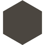 Mission Chocolate 8" Hexagon Encaustic Cement Tile