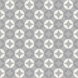 Mission Circles 3 8"x8" Encaustic Cement Tile Rug Layout