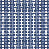 Mission Contempo Sea Shell Blue 8"x8" Encaustic Cement Tile Rug