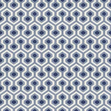 Mission Contempo Skyline Blue 8"x8" Encaustic Cement Tile Rug