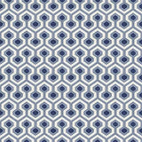 Mission Contempo Skyline Blue 8"x8" Encaustic Cement Tile Rug