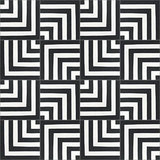 Mission Franjas II Corner Classic 8"x8" Encaustic Cement Tile Rug Layout
