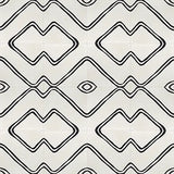 Mission Frequency White 8"x8" Encaustic Cement Tile Rug Layout