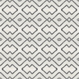 Mission Frequency White 8"x8" Encaustic Cement Tile Rug