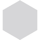 Mission Gray 8" Hexagon Encaustic Cement Tile
